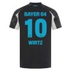 Maglia ufficiale Bayer 04 Leverkusen Florian Wirtz 10 Alternativa 2024-25 per Bambino